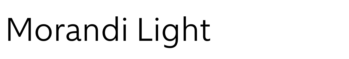 Morandi Light